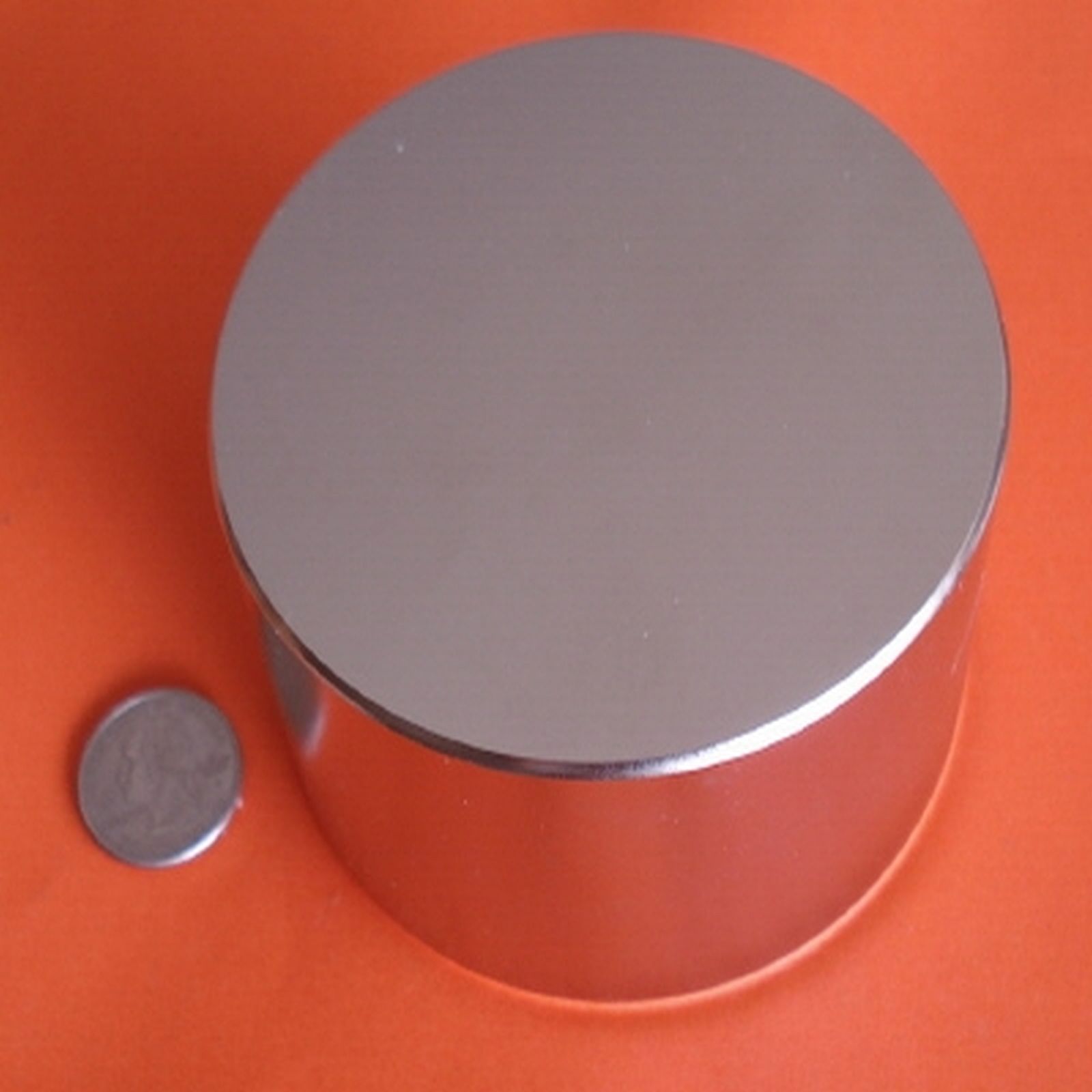 1 Rare Earth Neodymium Disc Magnet 4×2 Inch Grade N42 Pull Force over 900 lbs