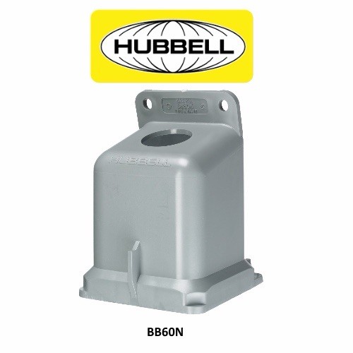 Hubble BB60N Nonmetallic Enclosure Type 4 for 60A Pin and Sleeve Receptacle Kit