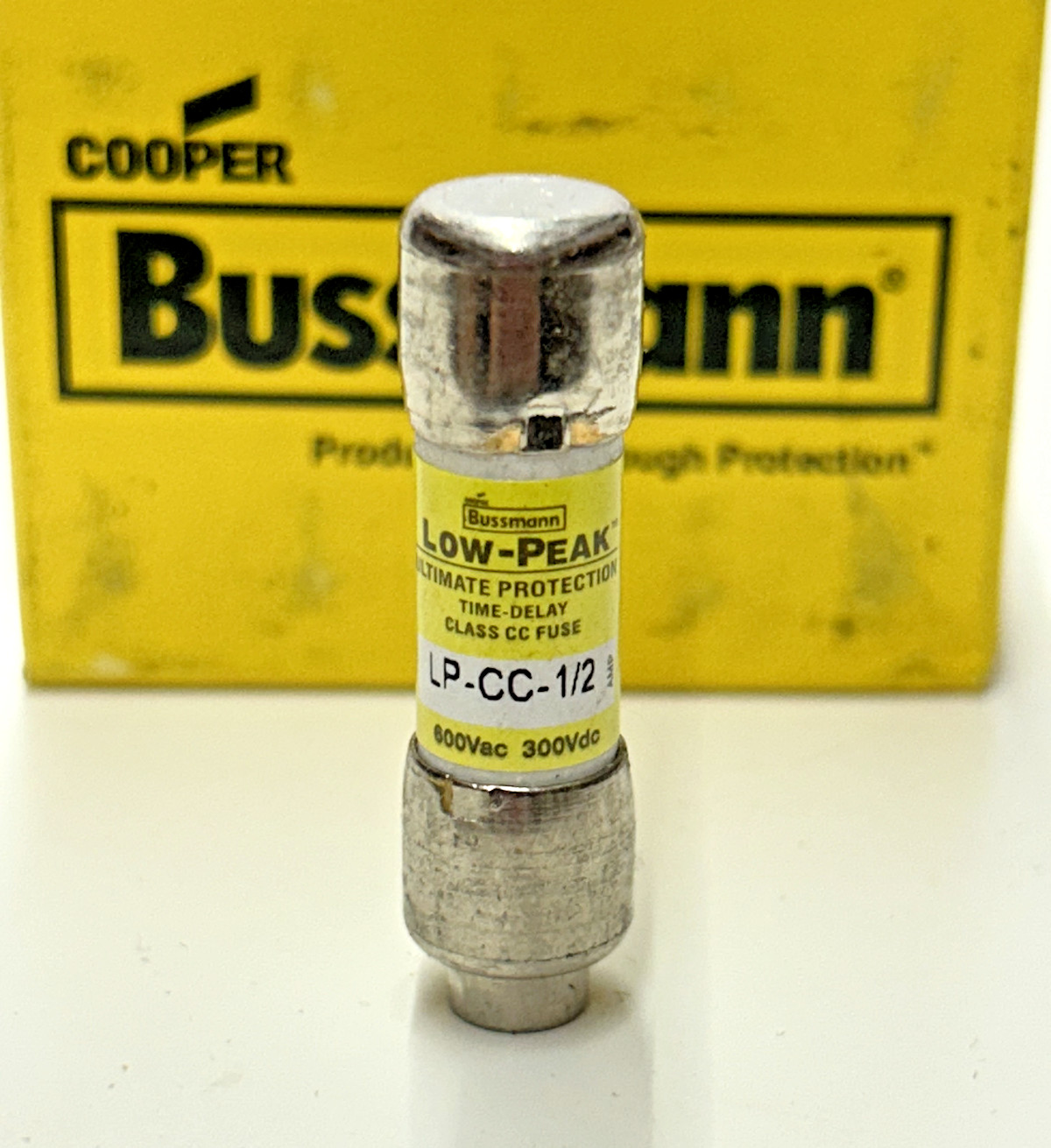 Cooper Bussmann LP-CC-1/2 Class CC Low-Peak Time Delay Fuse 0.5 Amp 600Vac-10pcs