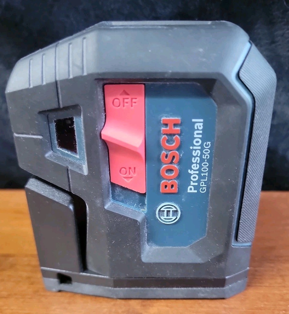 Bosch GPL100-50G Green-Beam Five-Point Self-Leveling Alignment Laser