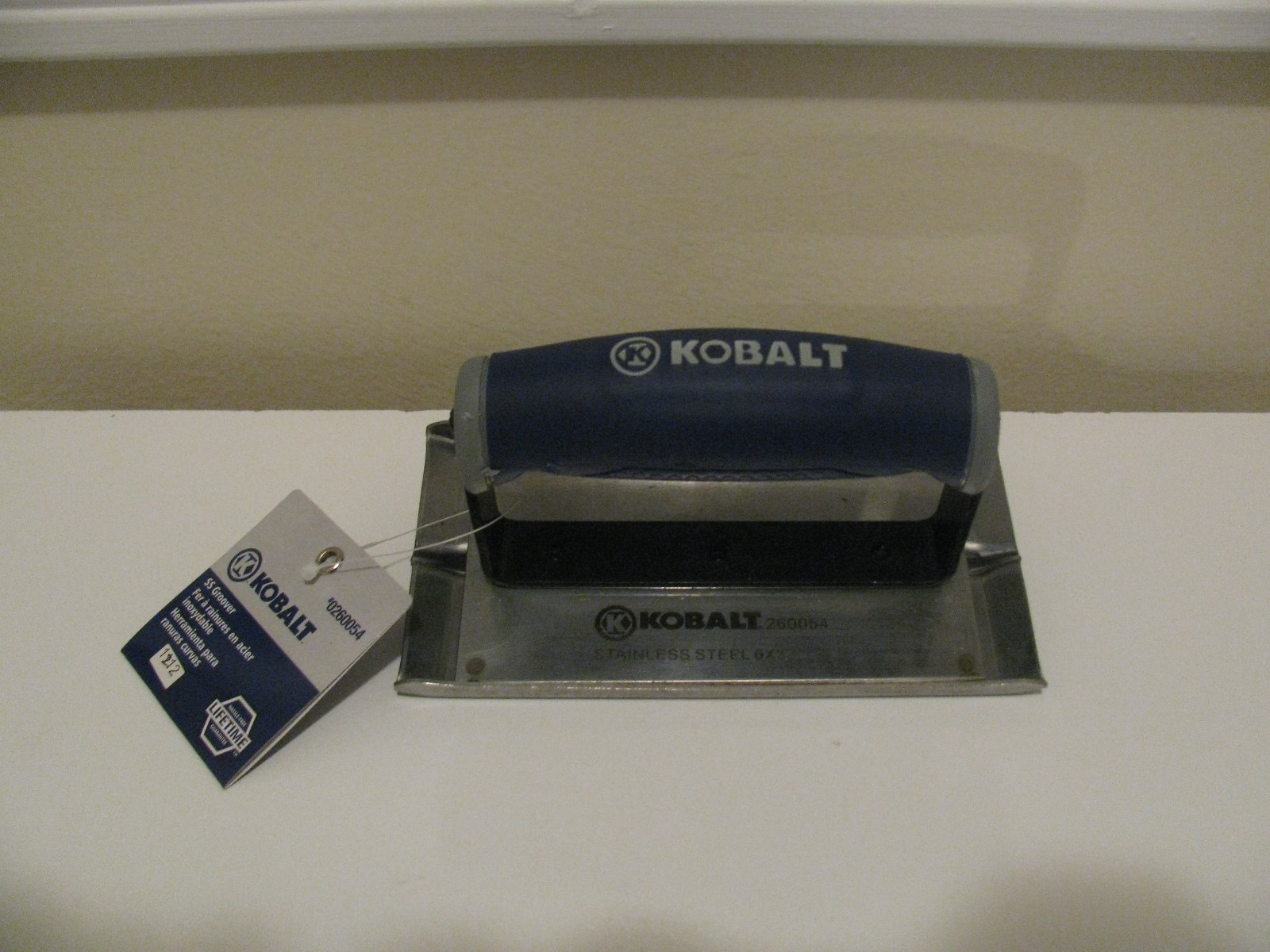 KOBALT SS Groover 6 in. x 3 in. «Brand New» Model # 8135