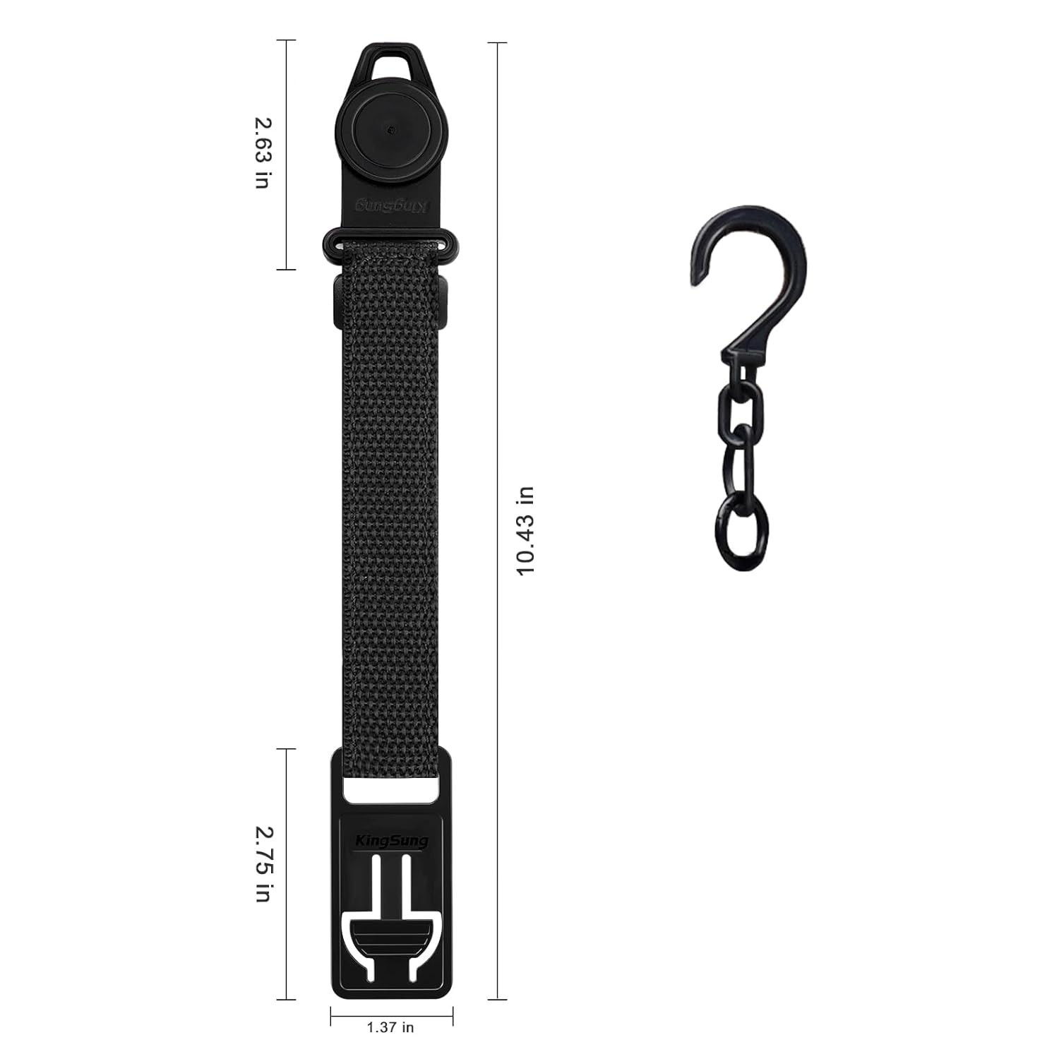 Magnet Hanger Kit for Fluke Multimeter, Instruments Meter Snap Adapter and Ha…