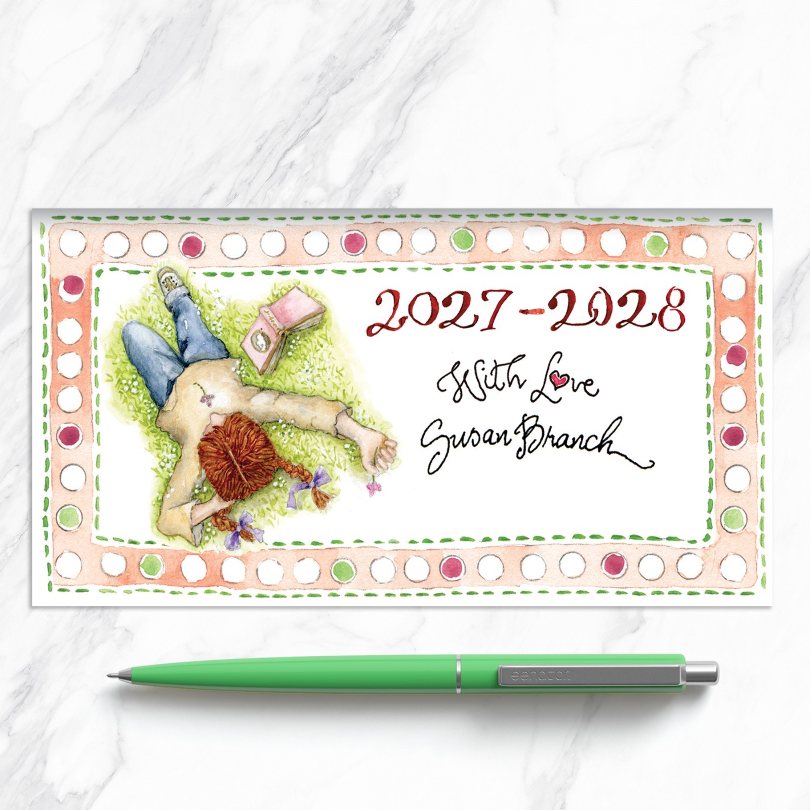2027-2028 Susan Branch Small Monthly Pocket Planner