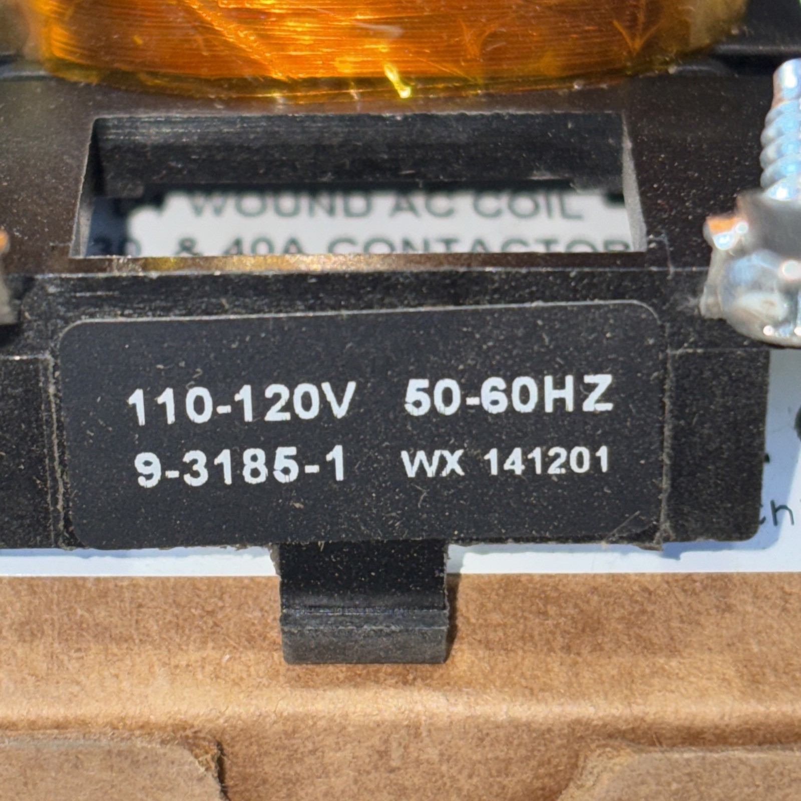 EATON CUTLER HAMMER 9-3185-1 Wound AC Coil, 120V C25 D1 COIL – New