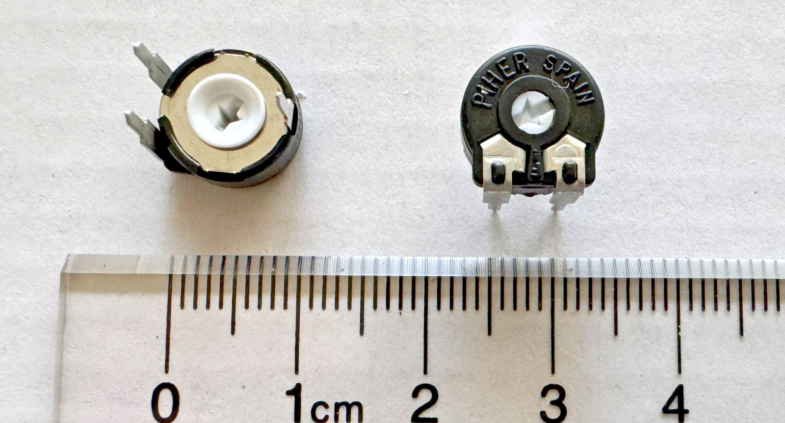 10 Pcs PT10LV10-104A2020 PIHER Potentiometer 1Turn Horizontal THT 10mm 100K ±20%