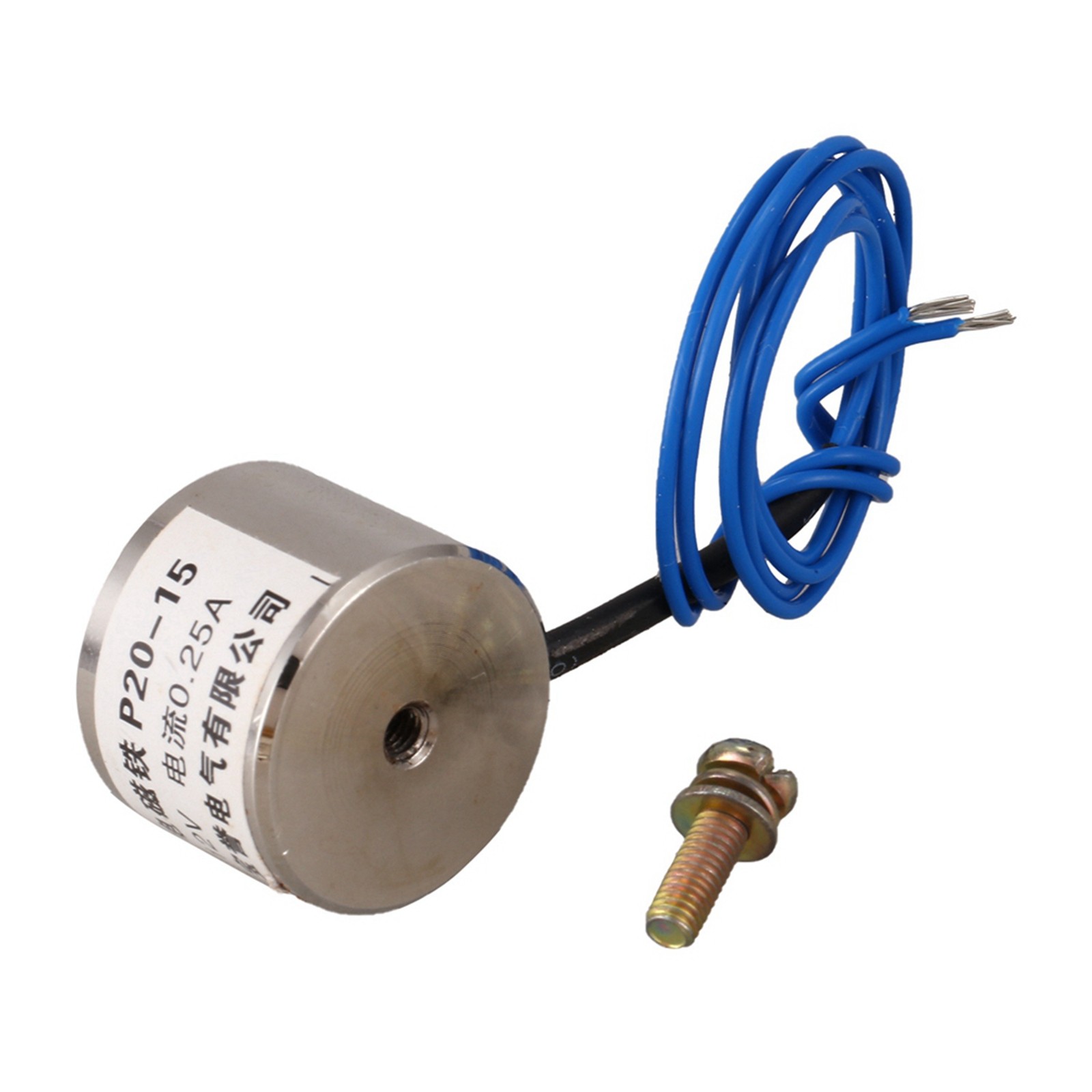 6X Slipped Electric Solenoid 12VDC 2.5Kg 5.5LB 20X15mm T8R79899