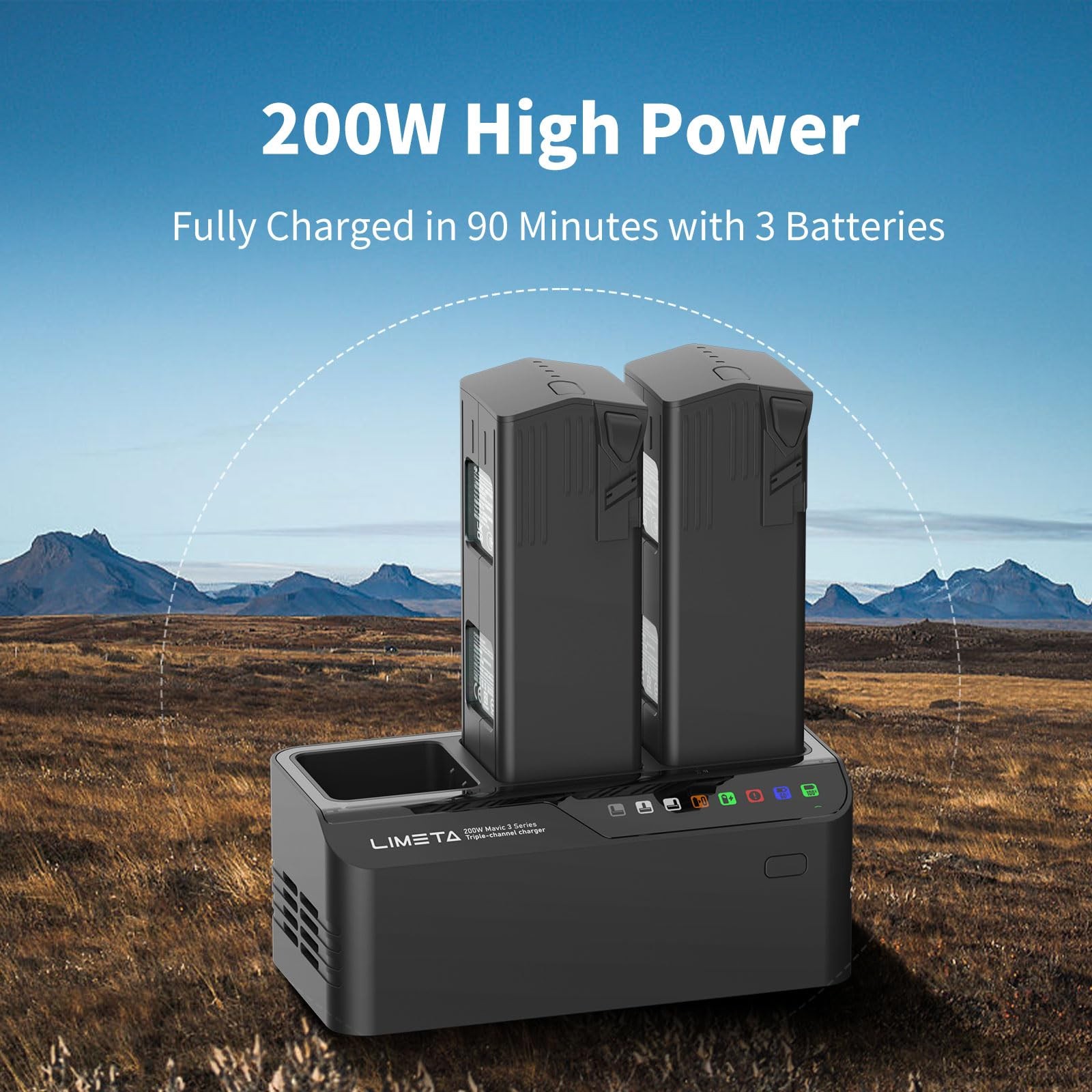 Limeta Mavic 3 Battery Charger For Dji Mavic 3 Pro Enterprise Classic Cine