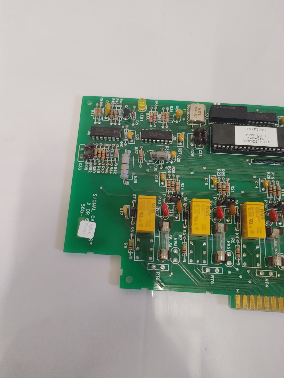 SIMPLEX 565-453 REV D SIGNAL CARD ASSEMBLY