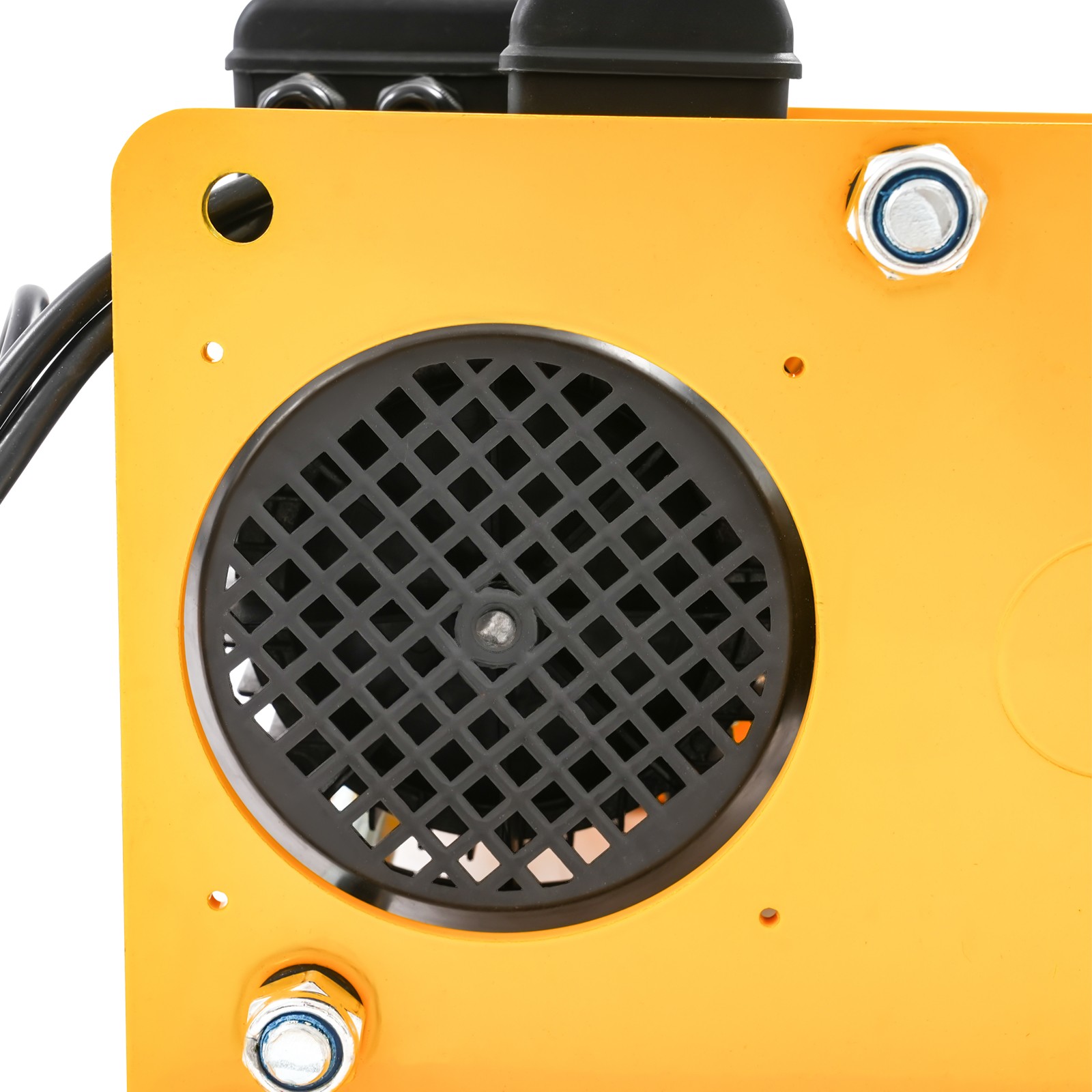 Electric Hoist Winch 881LBS for Lifting or Towing, Wire Rope 30m, Yellow, 1000W