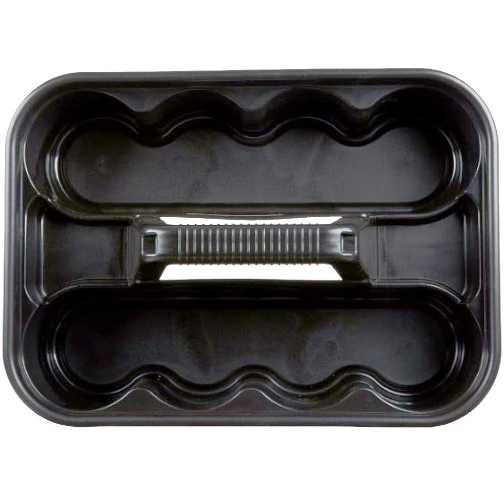 Rubbermaid Commercial Products Deluxe Carry Caddy for Take-Out Black