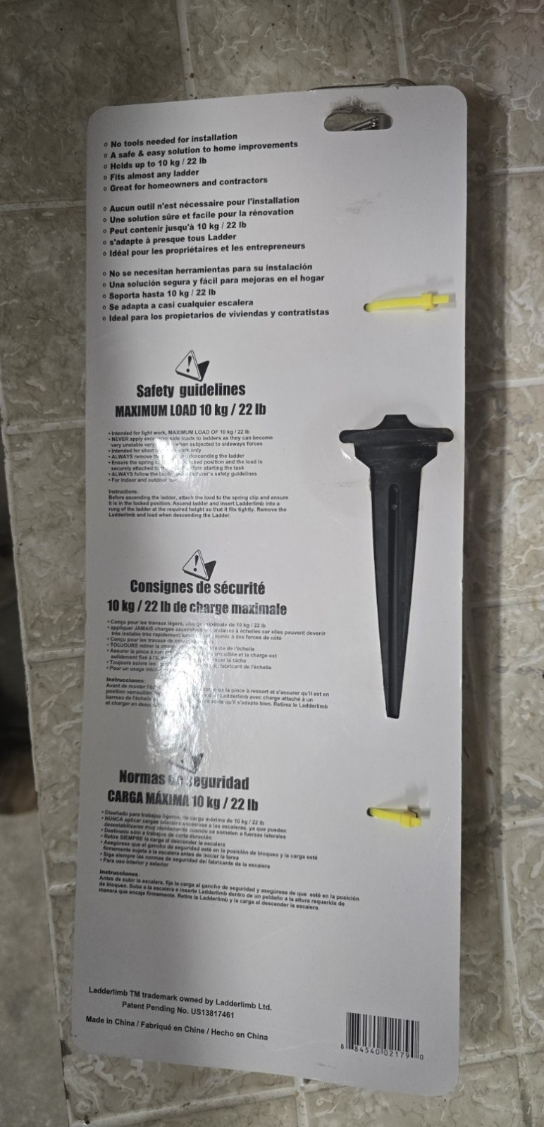 *LadderLimb Ingenious Device Hands Free Ladder Hook