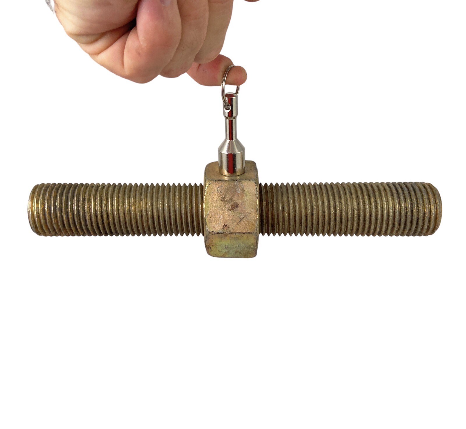 ☀️Keychain Neodymium Test Magnet for Scrap Metal Brass Gold Silver Jewelry 18Lbs
