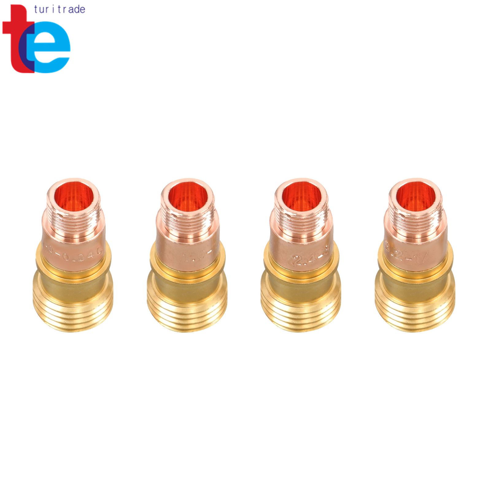 TIG Welding Torch Stubby Gas Lens #12 Pyrex Glass Cup Kit For WP-17/18/26 71Pcs