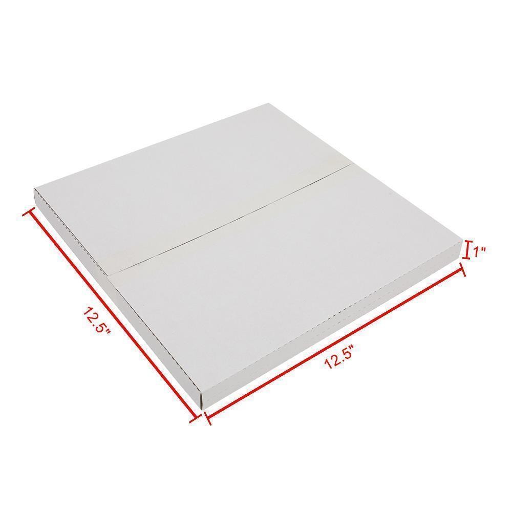 50 LP Premium Record Album Mailer Book Box Mailers 12.5×12.5 x 1/2″ or 1″