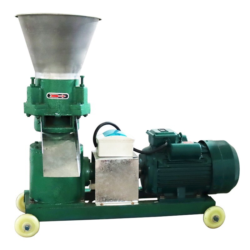 INTBUYING® Feed Pellet Machine 200KG/H Fodder Press Pelletizer 10mm Plate 220V