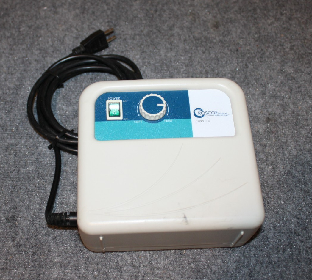 Roscoe Medical Cirrus II Bed Mattress Air Pump Metro II Corded WORKS
