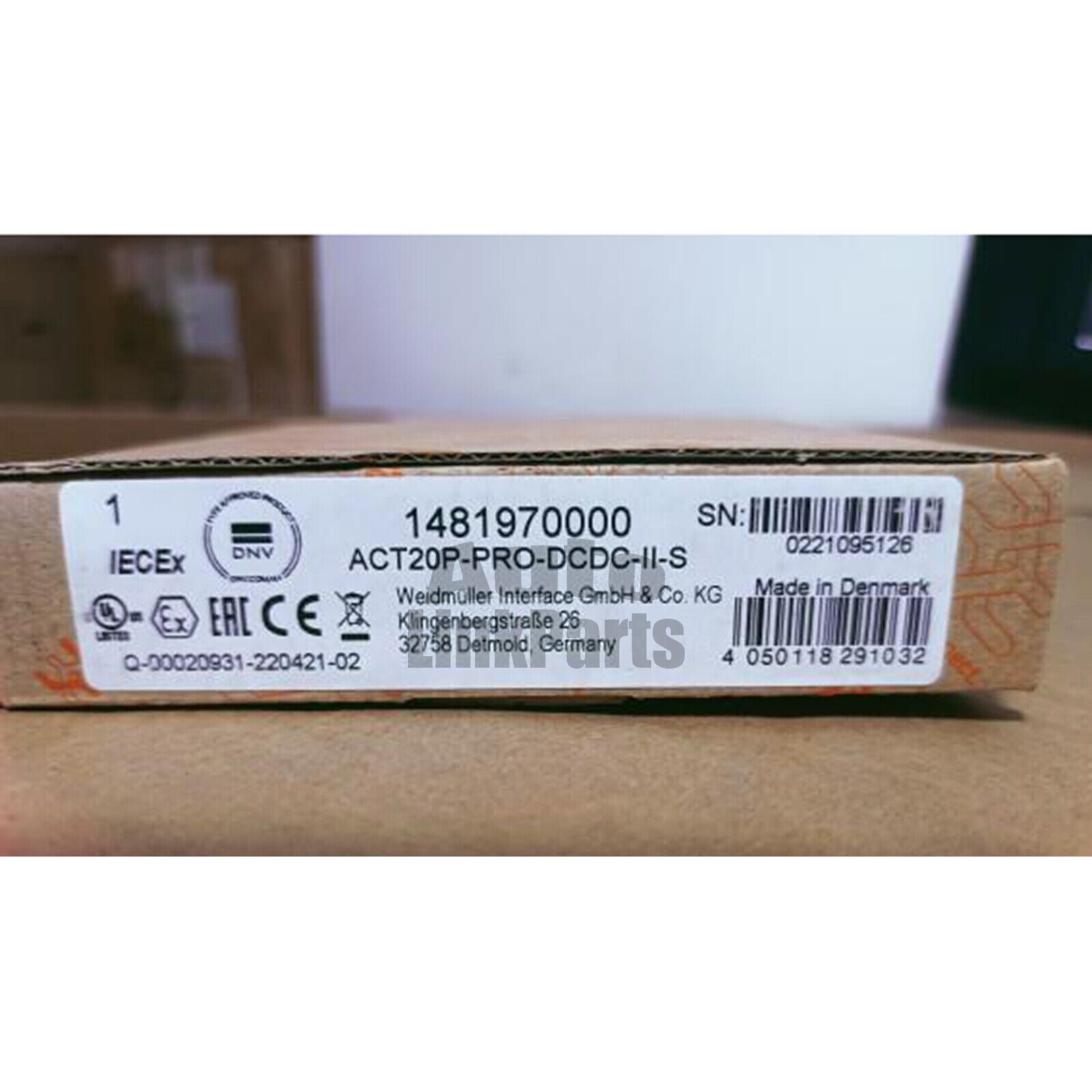 1PCS New For Weidmuller 1481970000 ACT20P-PRO-DCDC-II-S signal isolator