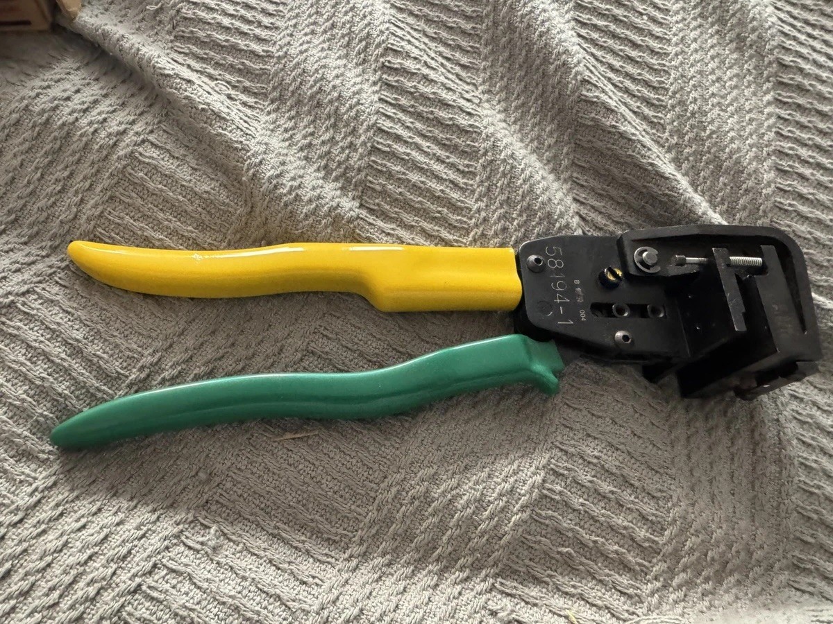 AMP Certi-Lok, Crimper for SDL flat plugs and connectors, EXCELLENT