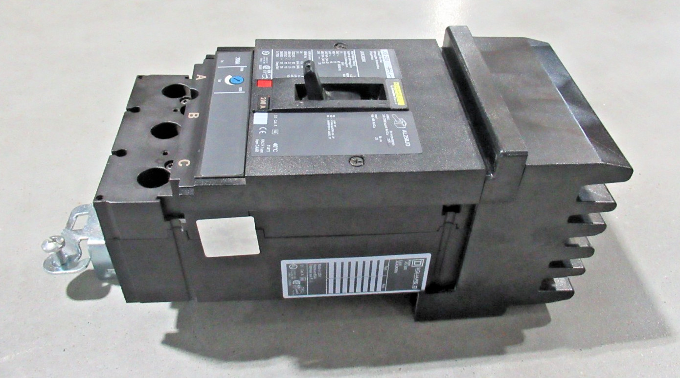 SQUARE D JGA36200 I-Line Circuit Breaker 3P, 600V, 200A, 35k *NEW*