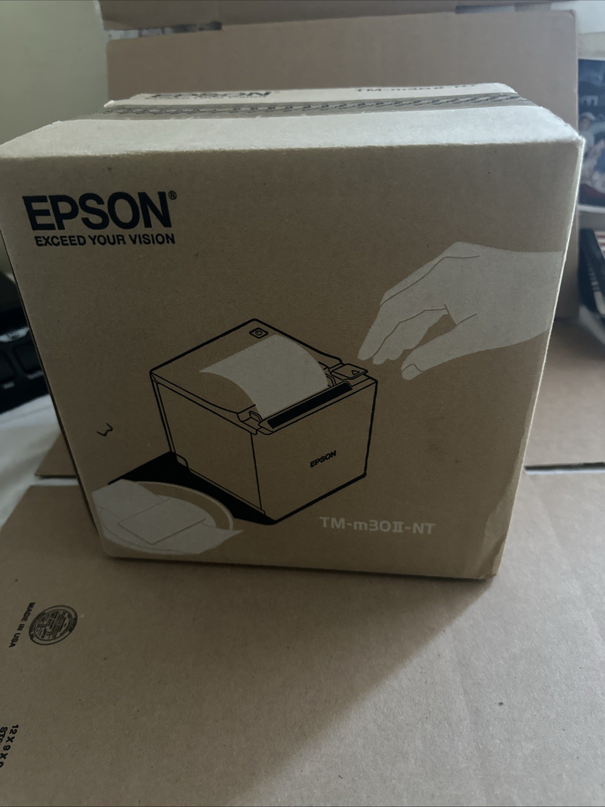 EPSON TM-M30II Desktop Direct Thermal Receipt POS Printer – Sealed! NEW