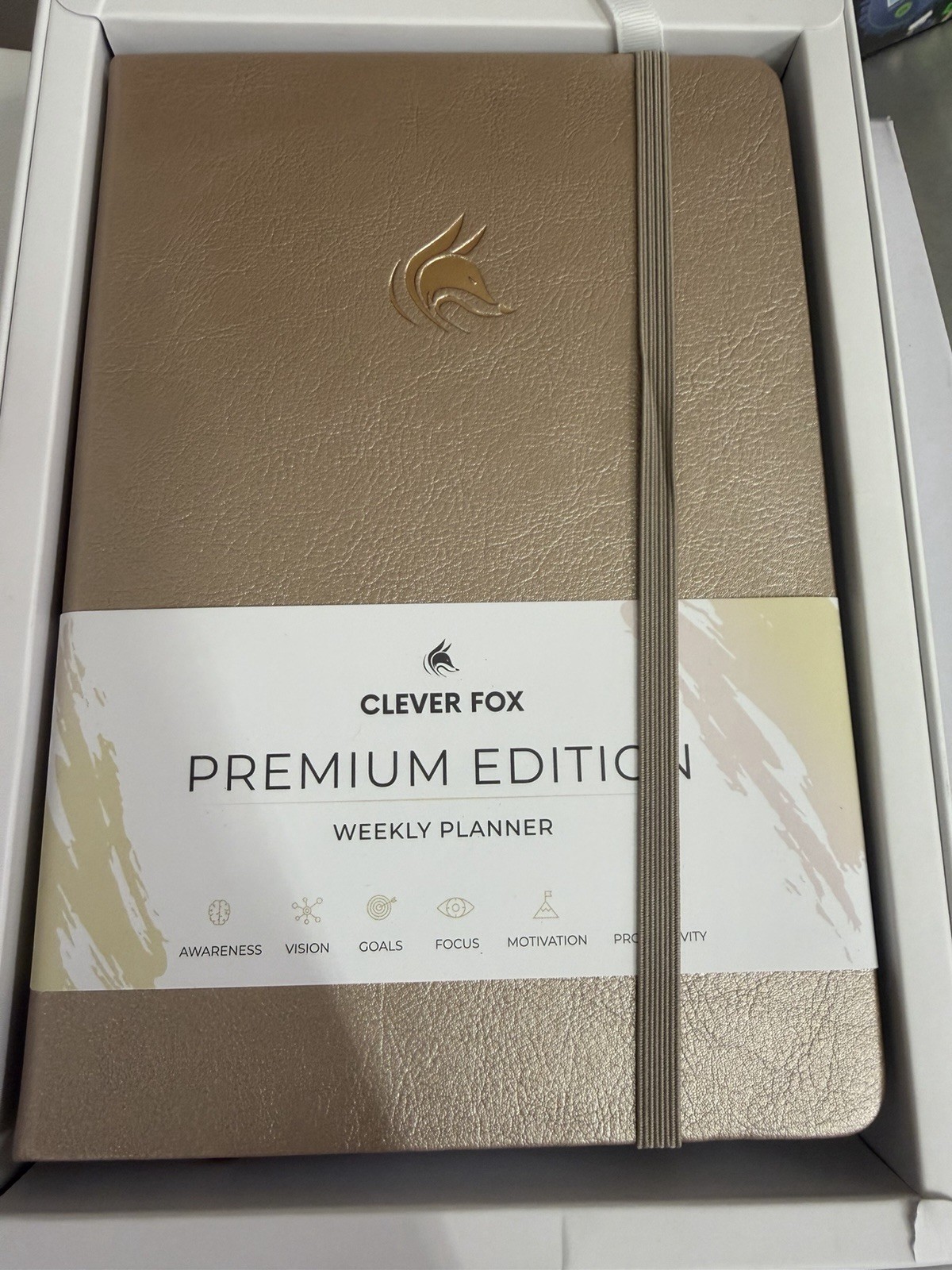 Clever Fox Planner Premium Edition – Undated Luxurious