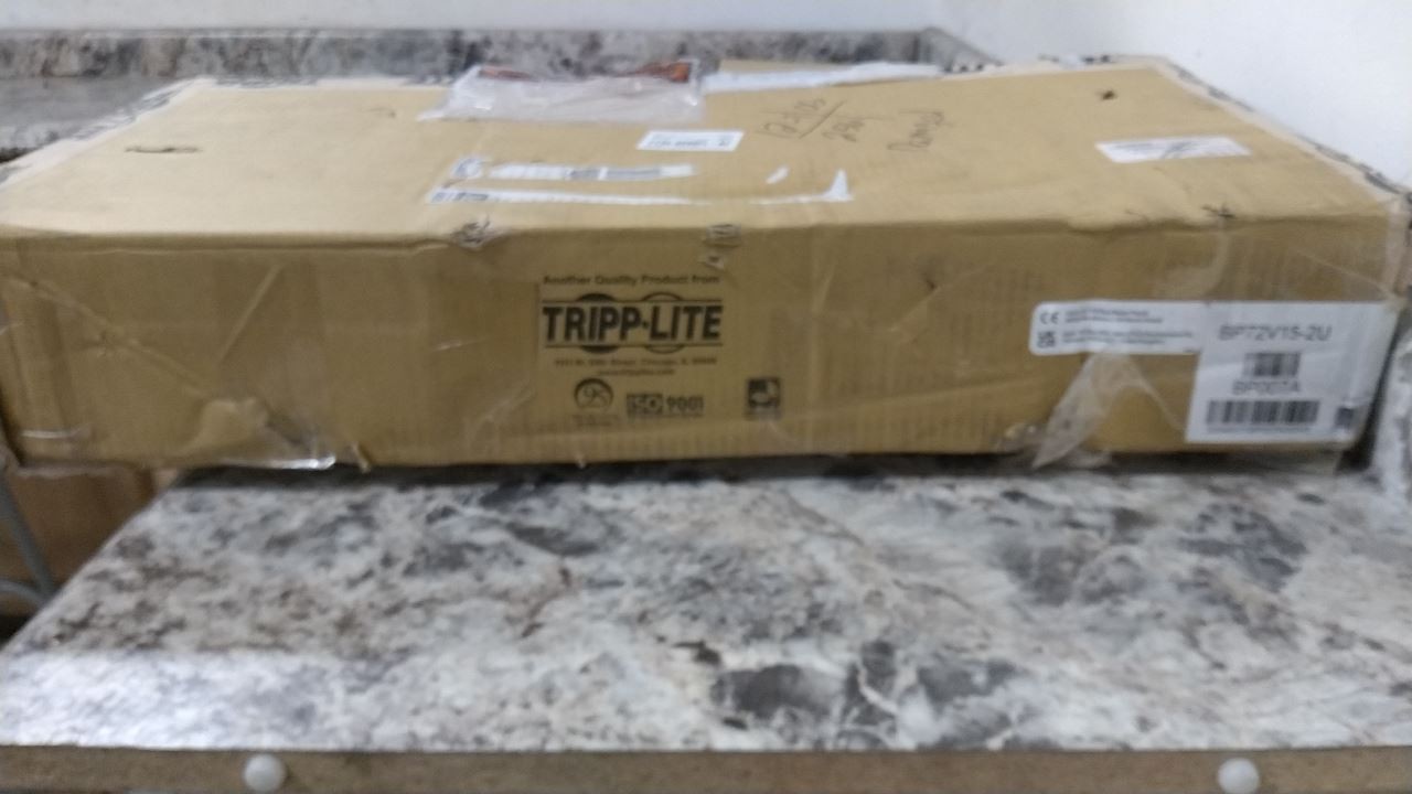 Tripp Lite BP72V15-2U 72VDC 15 Ah Capacity External Battery Pack