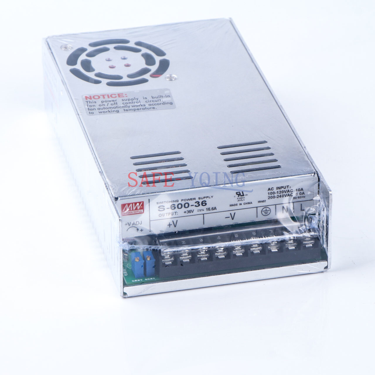 1PCS S-600-36 36V 16.6A switching power supply New