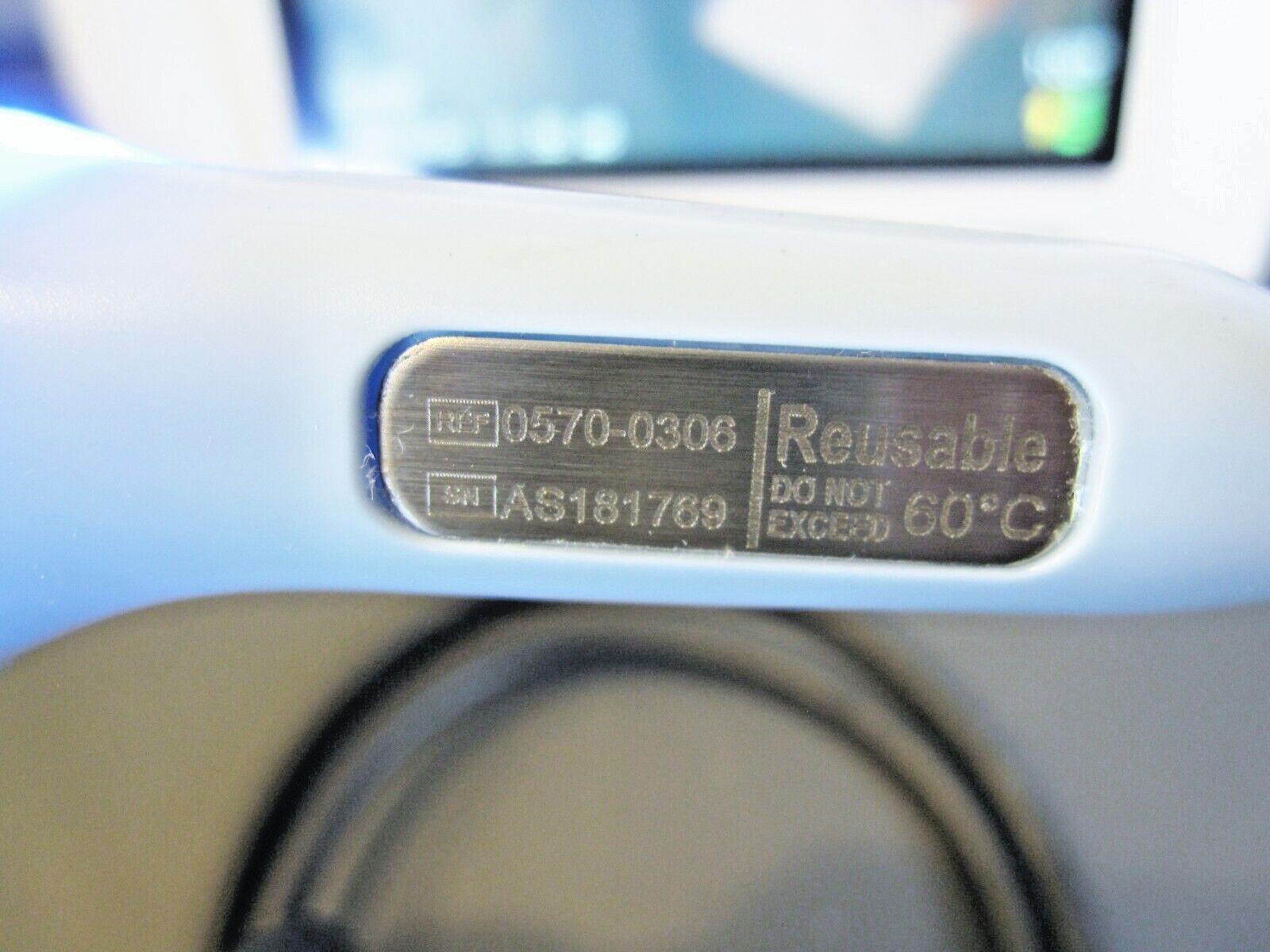 Verathon AVL Titanium GlideScope Video Laryngoscope Monitor w/ 1-2 Baton TESTED