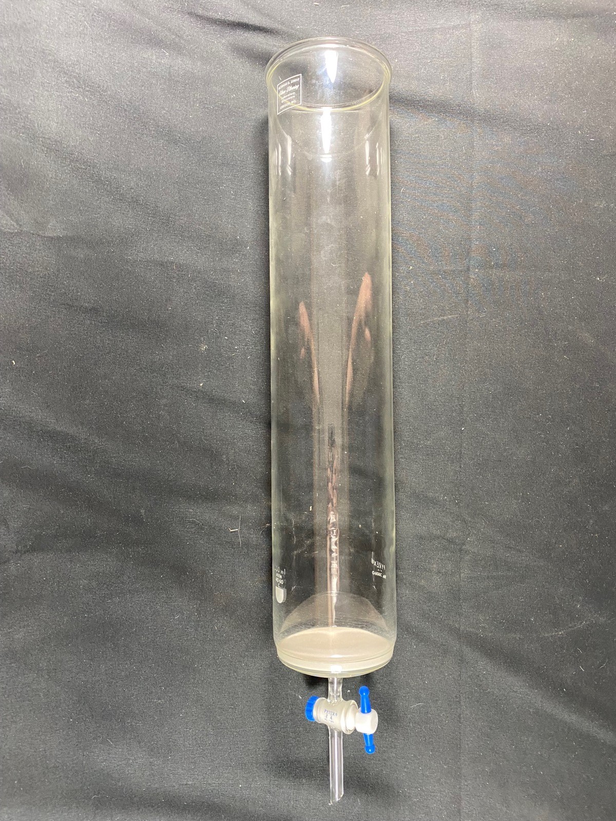 PYREX 3200mL Buchner Funnel Column Stpk Drain Coarse Frit 95mm I.D. 460mm Length