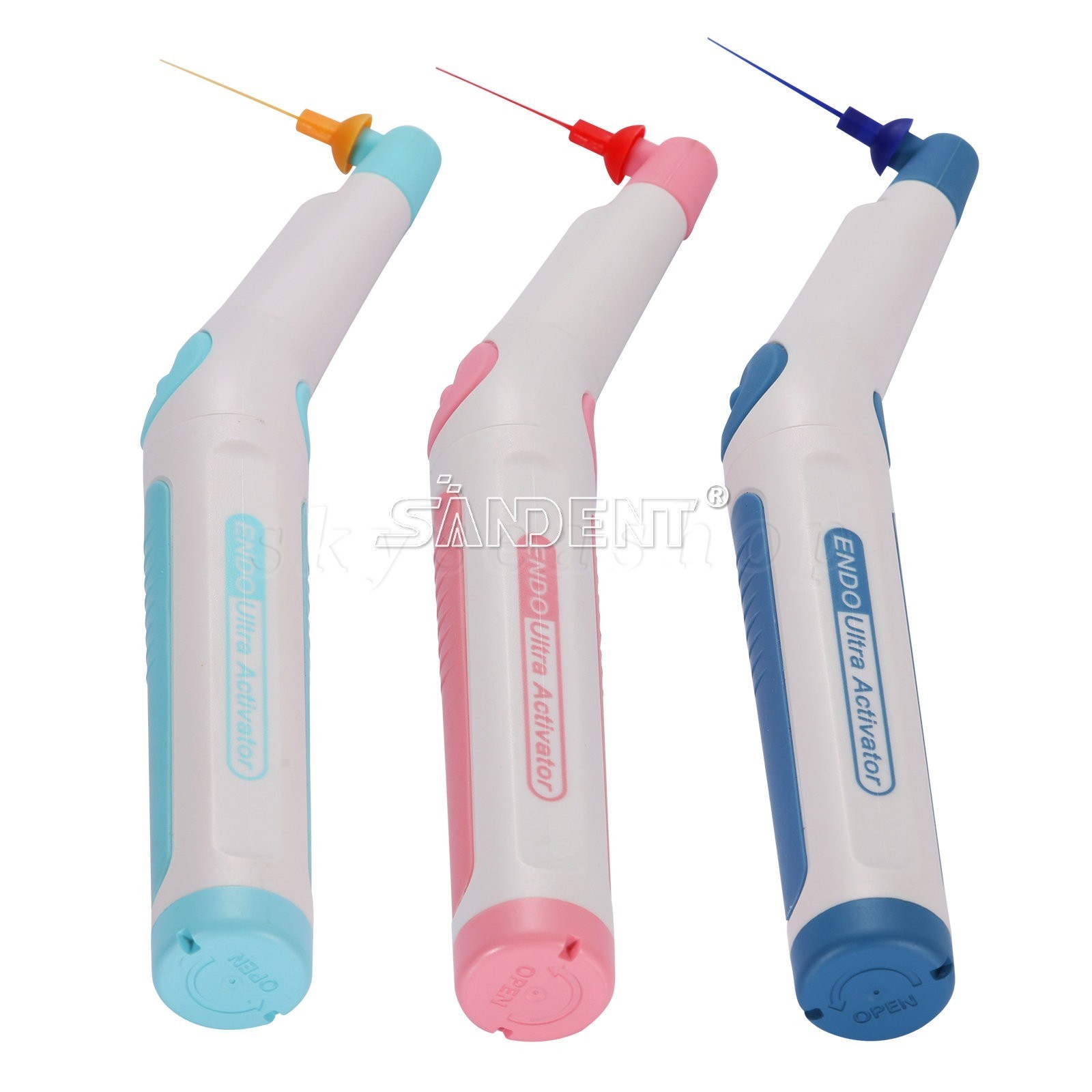 Dental Wireless Ultrasonic Activator Endo Ultra Activator with 150 Tips 3 Colors