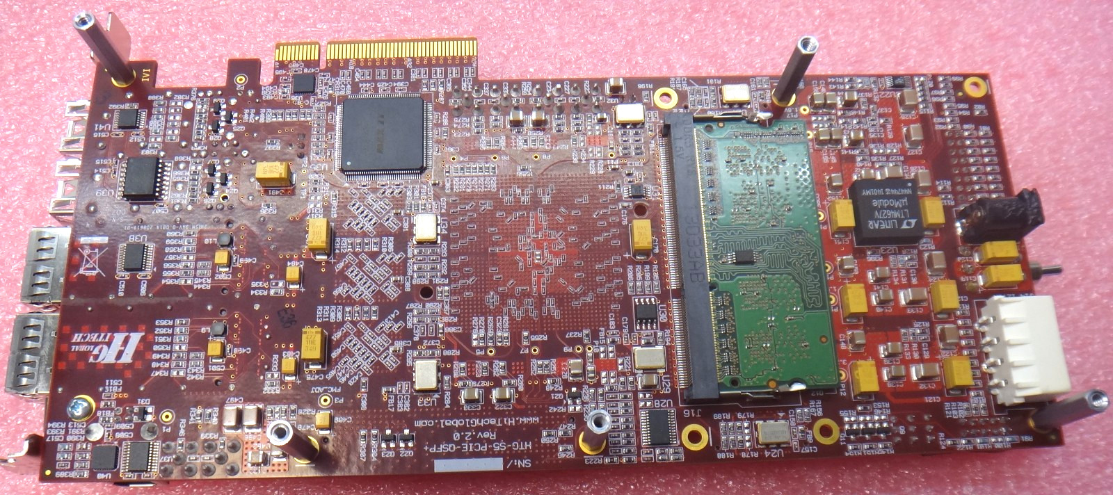 HiTech GLOBAL HTG-S5-PCIE-QSFP+ GEN.3.0 PCI-E 8 LANES