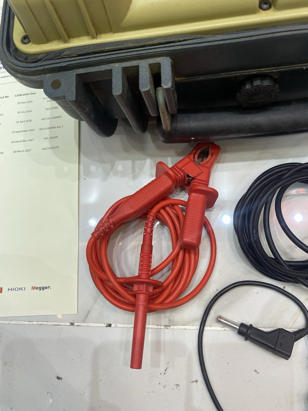Megger MIT510 5KV Insulation Tester (Calibration 03-2026 To 03-2027)