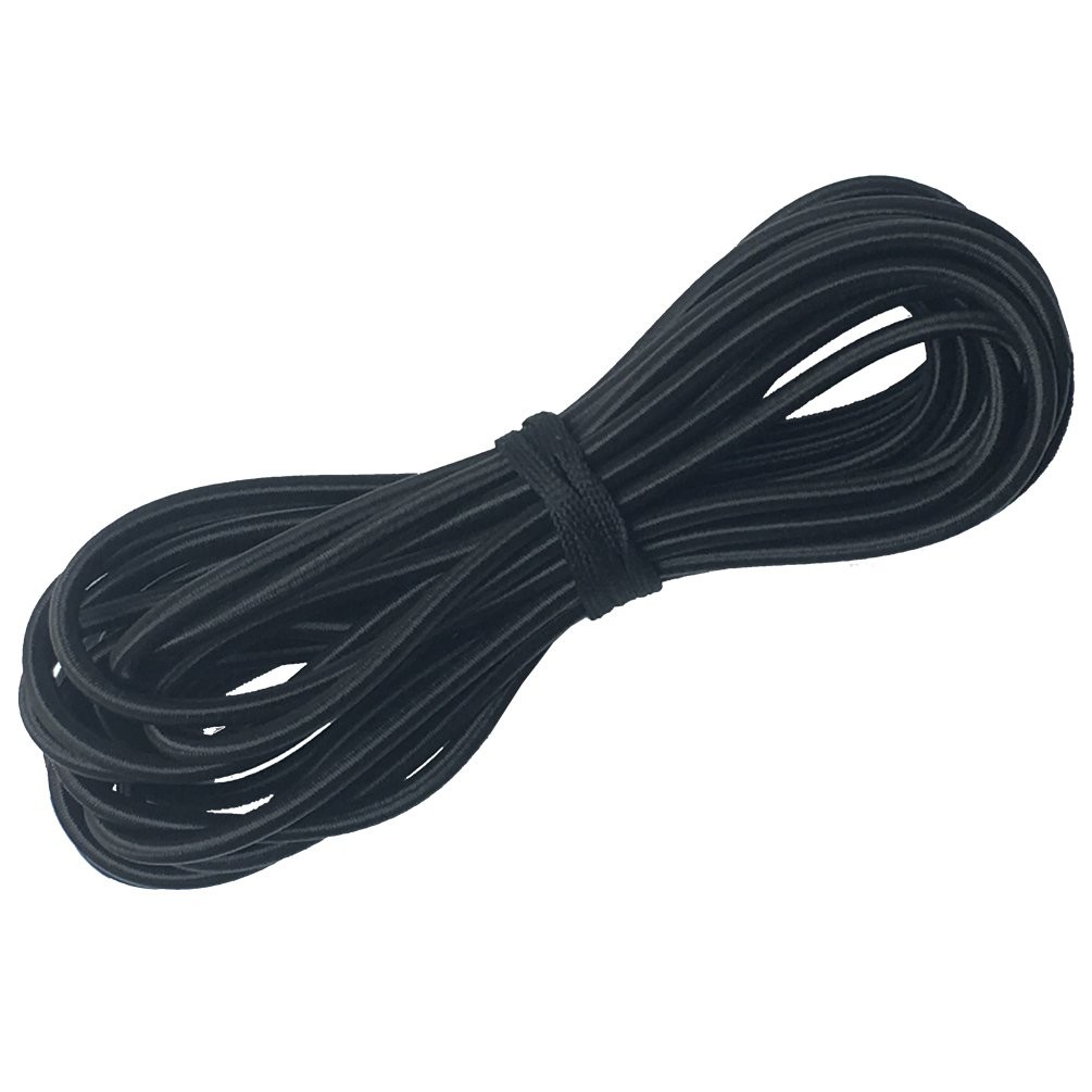 1/8 X 25 Bungee Shock Cord Elastic Nylon Cords Kayak Stretch String Rope Tie