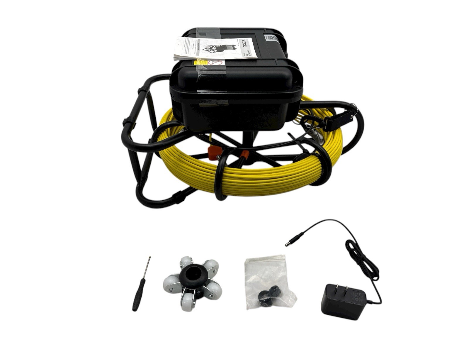 VEVOR Pipe Inspection System 9in sewer inspection Screen 164 Foot Cable WP9600A