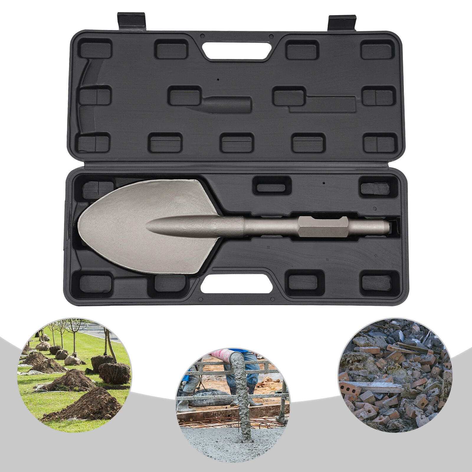 Jack Hammer Shovel Chisel Demolition Chisel Bits For 65A Electric Hammer