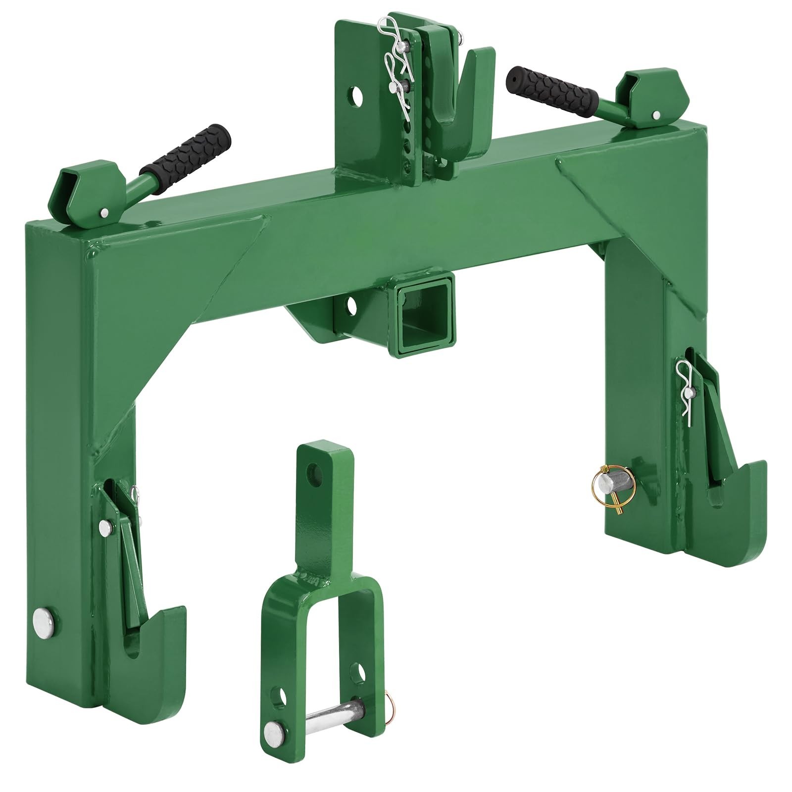 3 Point Quick Hitch Adapter For Category 1 Tractors & 2″ Receiver Hitch 3000Lbs