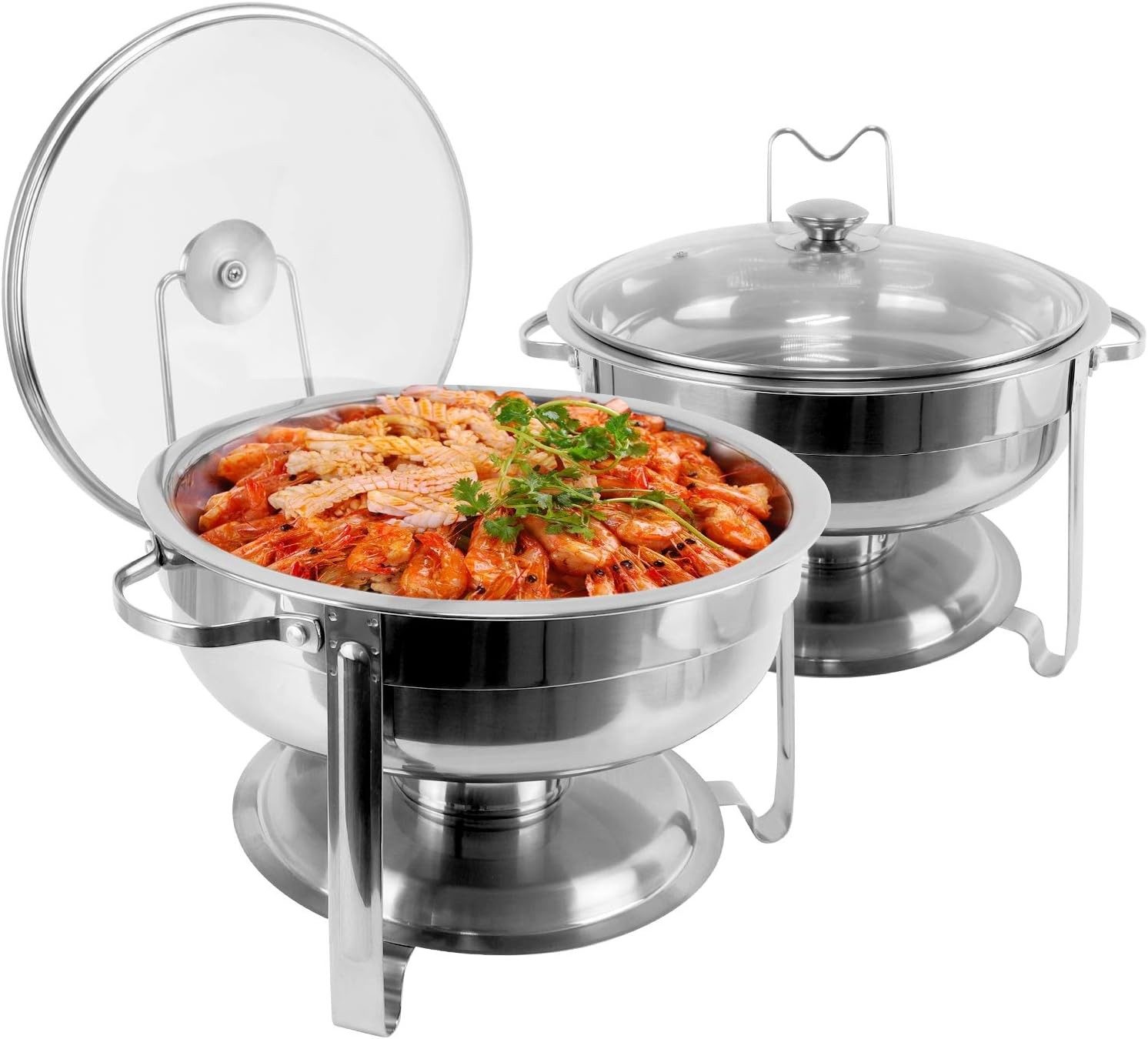 Lid Holder Only for BriSunshine 4 QT Chafing Dish, 2PCS Replacement lid holder