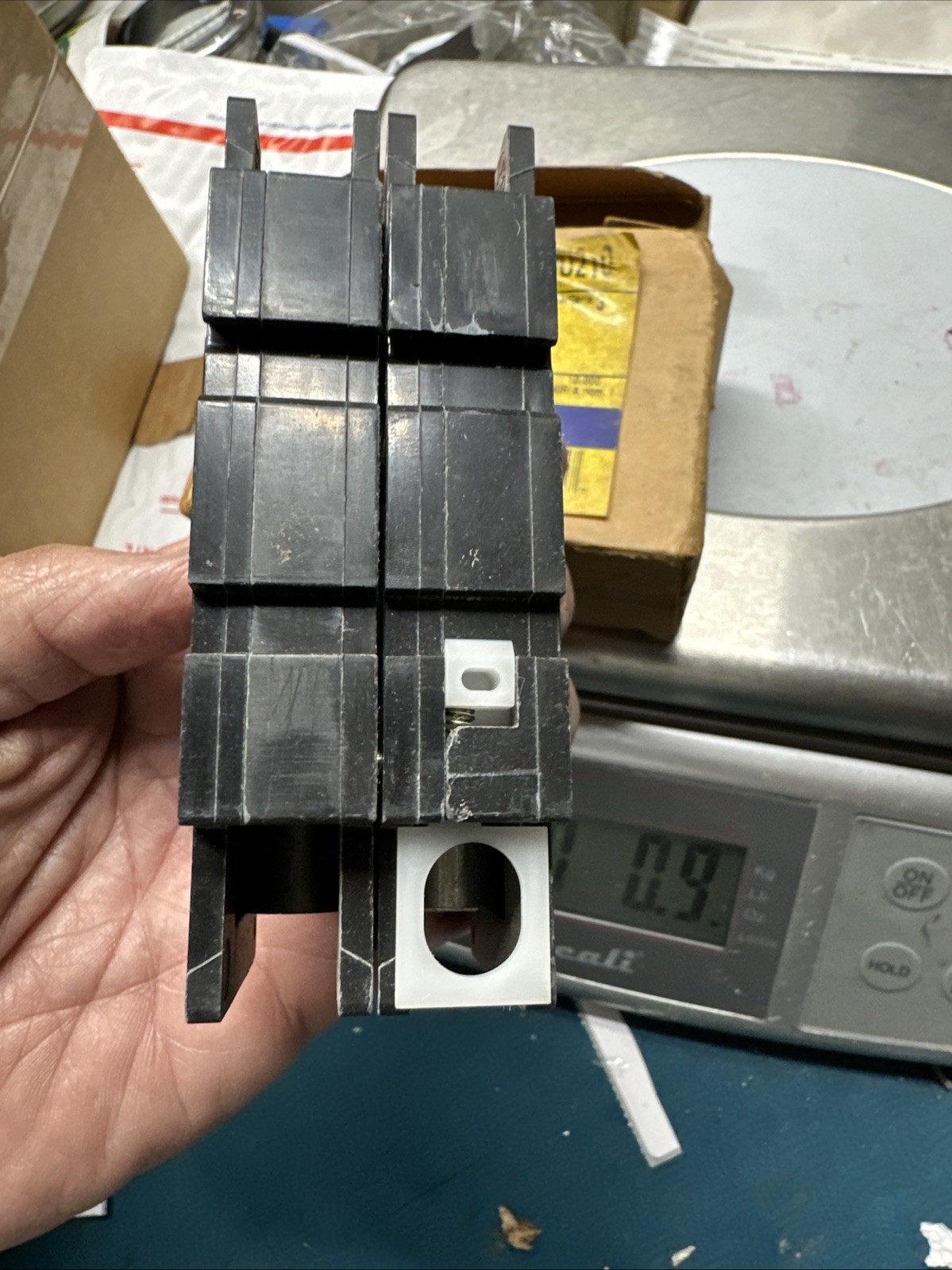 Square D QO210 Circuit Breaker – 10 A, 2 Pole, 120/240 VAC New In Box