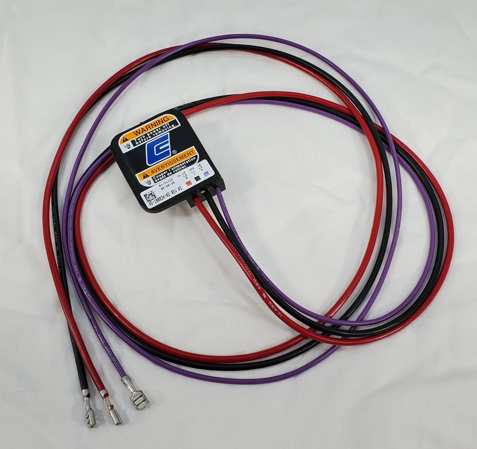 Rheem 45-100834-02 Rev. 3 Latest Copeland Molded Plug Wiring Harness 56 Inch OEM