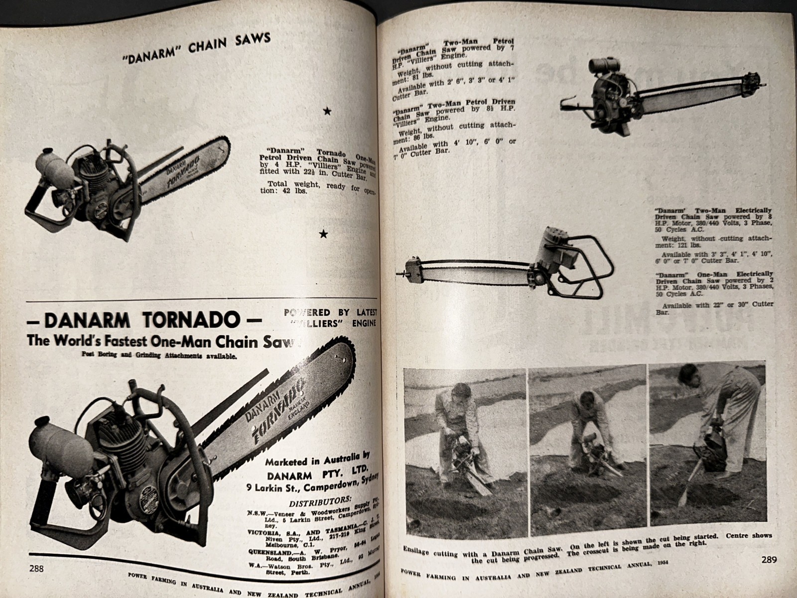 Power Farming in Australia and New Zealand Technical Manual – 1954 – Tractors
