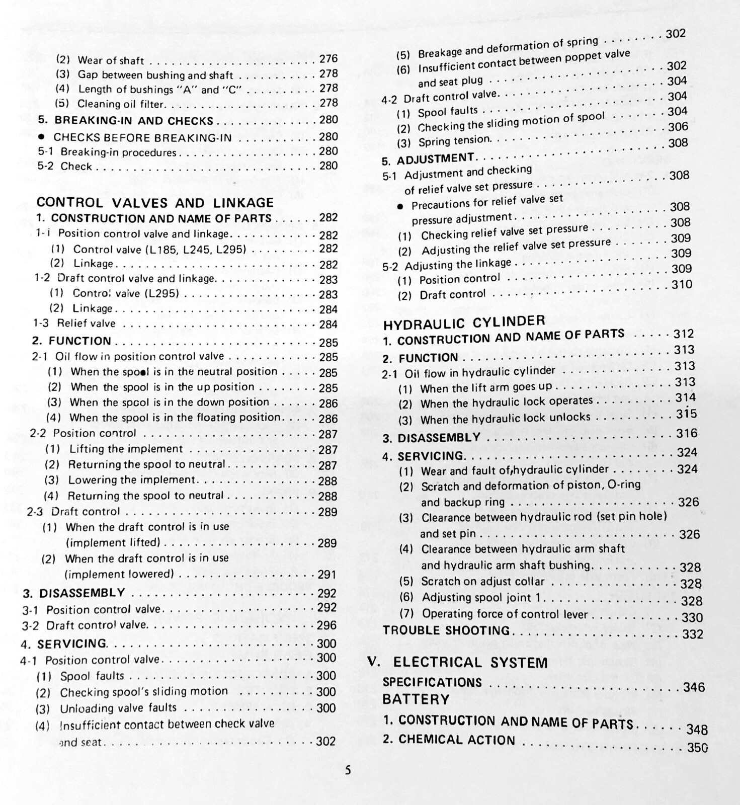 Kubota L185Dt L245Dt L295Dt Tractor Service Manual Repair Shop Book Workshop