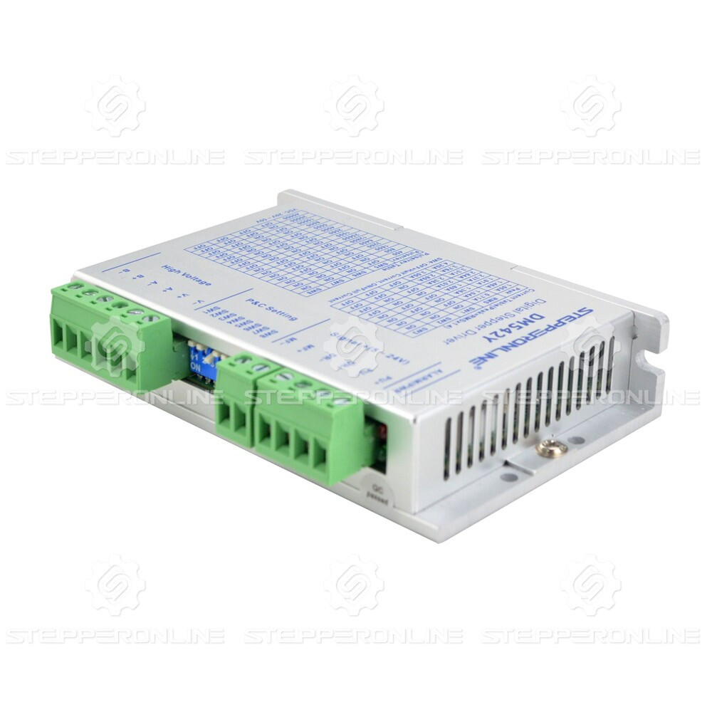 STEPPERONLINE Nema17 Nema 23 Digital Stepper Motor Driver DM542Y 1-4.2A 20-50VDC