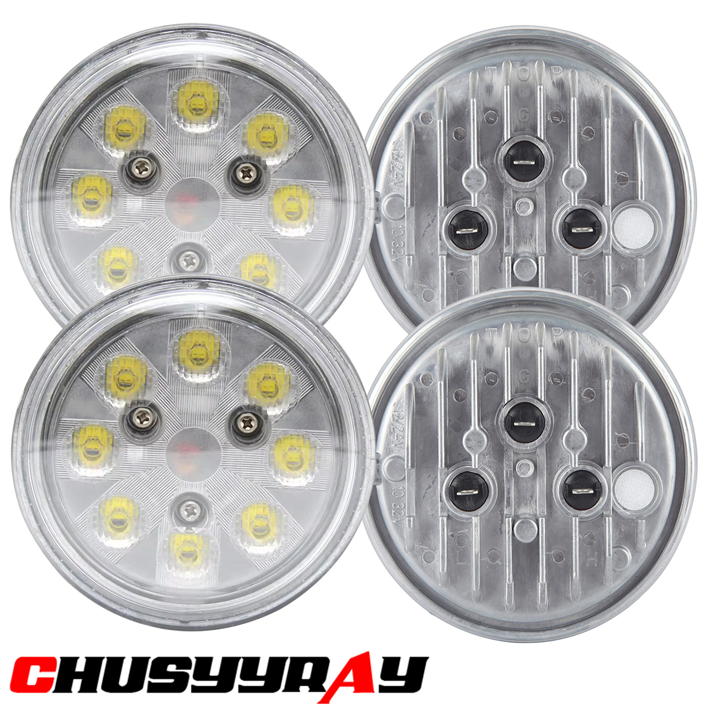 4x LED Light Conversion Fit For Deere Sprayer 6100 6500 6600 6700