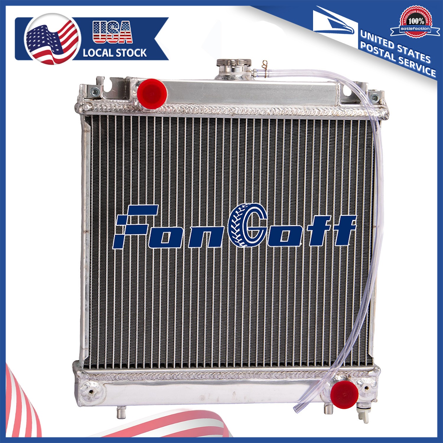 3-Row Aluminum Radiator John Deere 2305 2025R 2320 3005 790 Compact Tractor LVA8