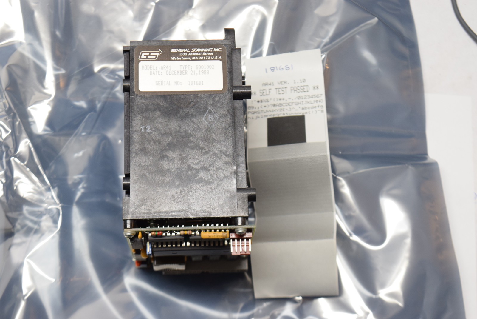 GSI General Scanning AR41 Type 6001002 Thermal Printer Module – NOS