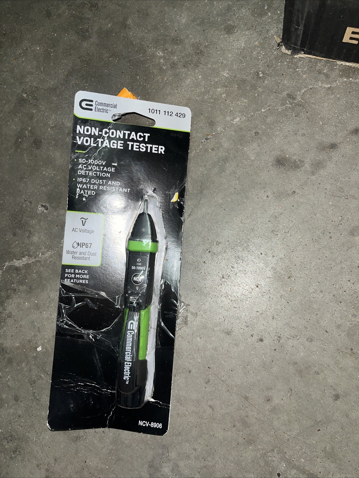Commercial Electric Non-Contact Voltage Tester Pen 50V to 1000V AC NCV-8906 OB