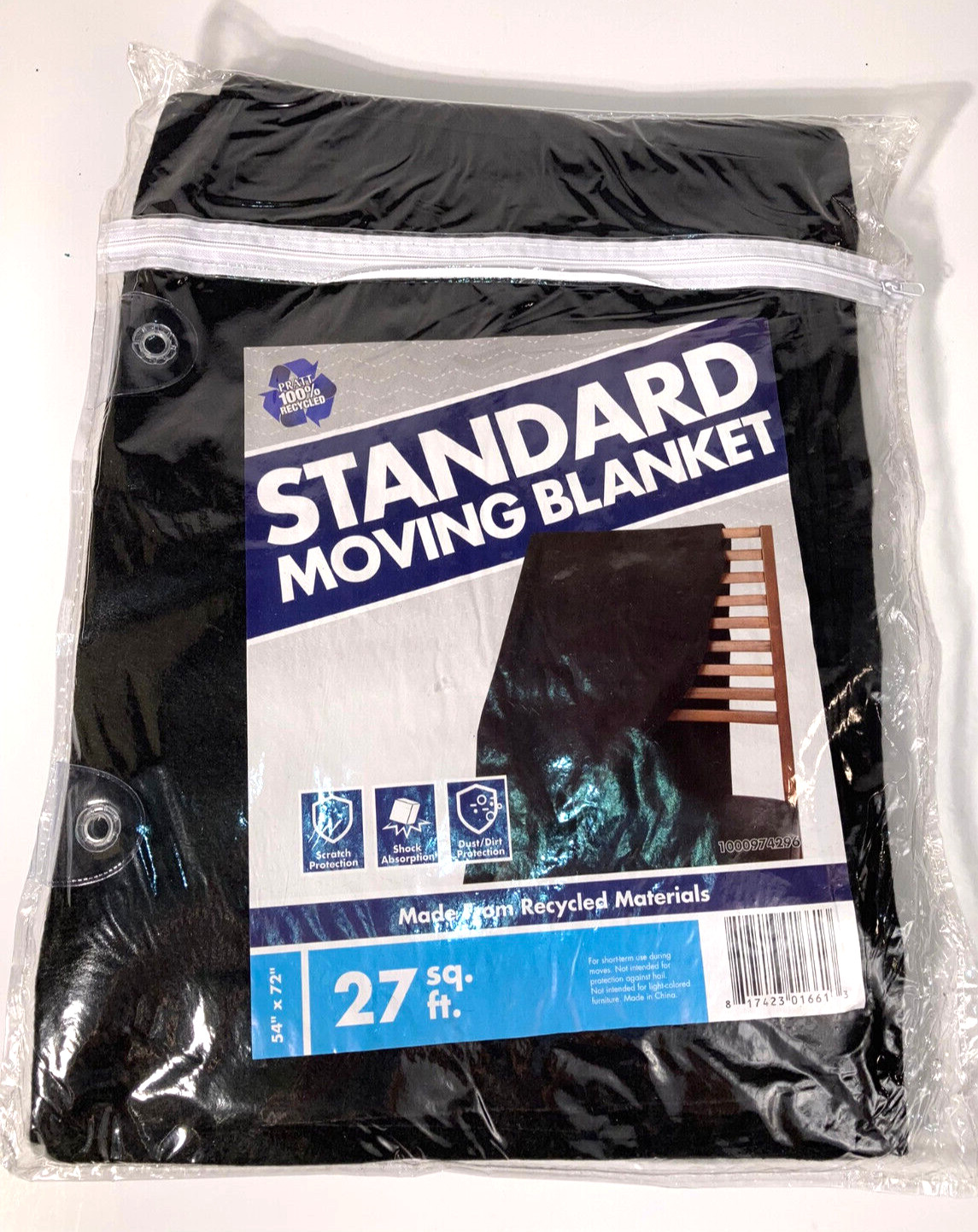Moving Blanket 54″ L x 72″ W NEW IN ORIGINAL Standard Pratt Retail Specialties