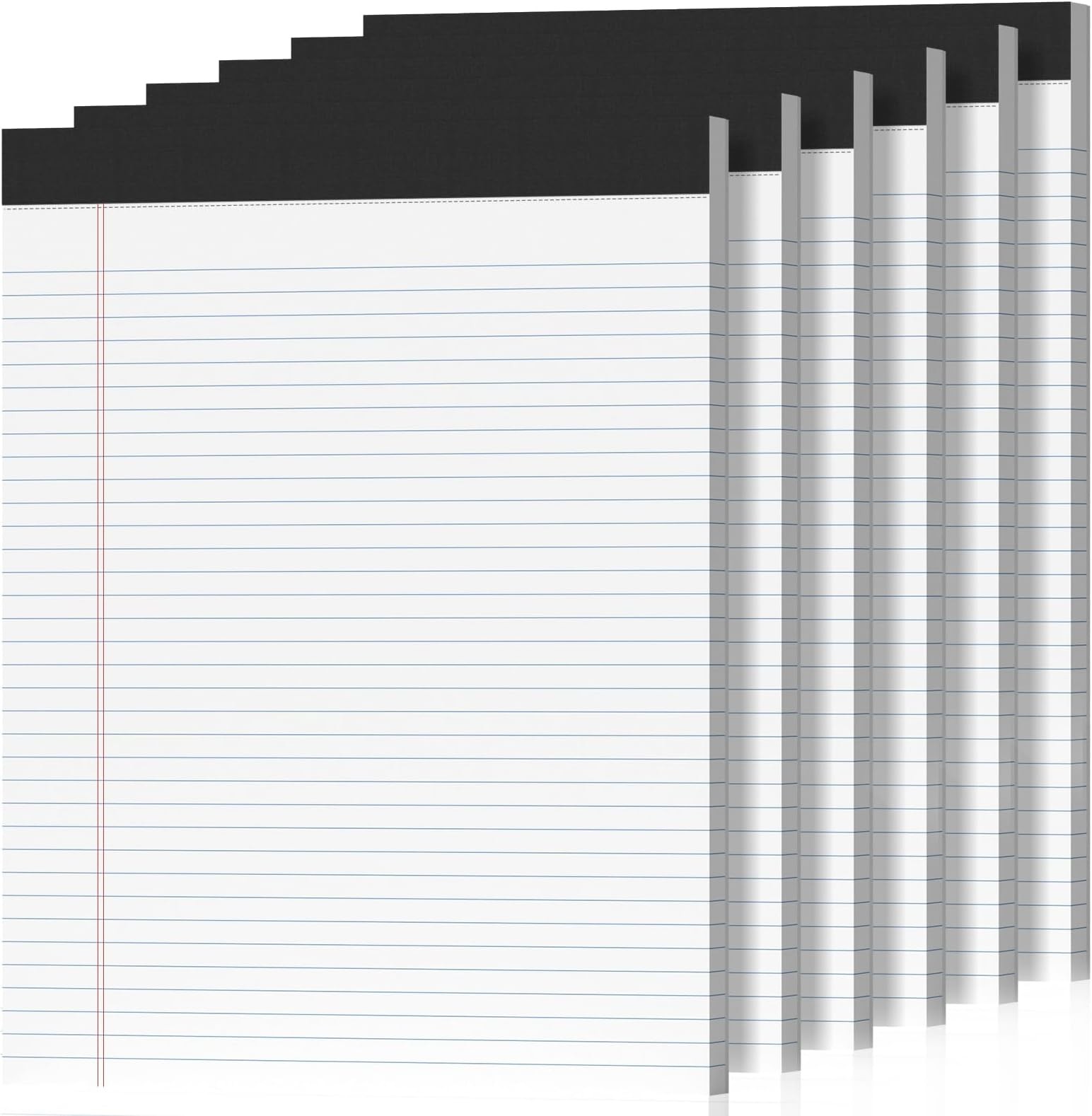 6 Pack Legal Pads 8.5 x 11 College Ruled 300 Sheets Note Pads 8.5 x 11 Notepa…