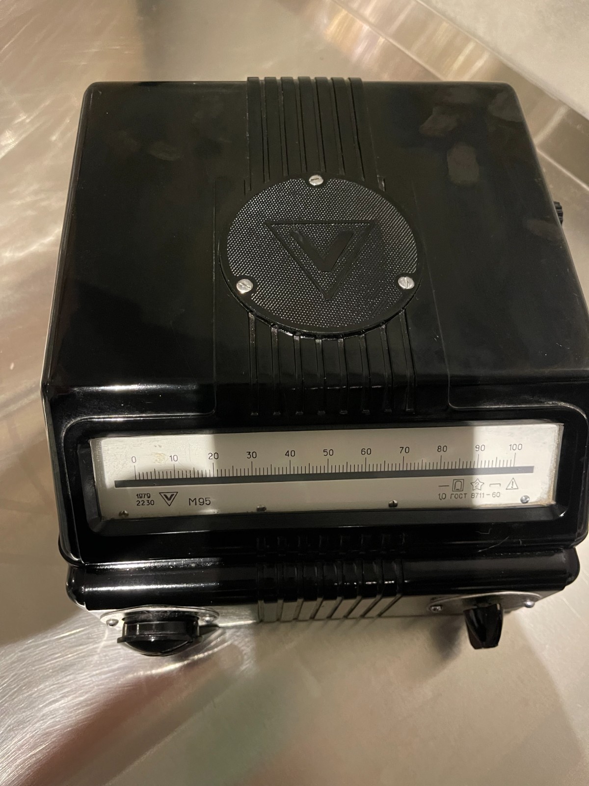 Laboratory Precision Microammeter Ammeter 0 0.1 1 5 10 50 100 µA mkA