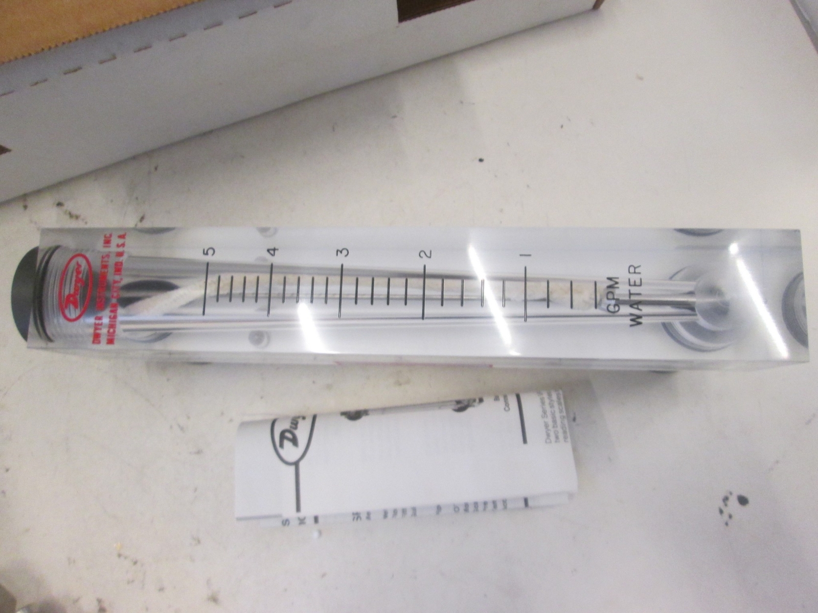 DWYER INSTRUMENTS, VFC-141, VISI-FLOAT FLOWMETER, New